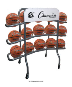 3 TIER BASKETBALL RACK