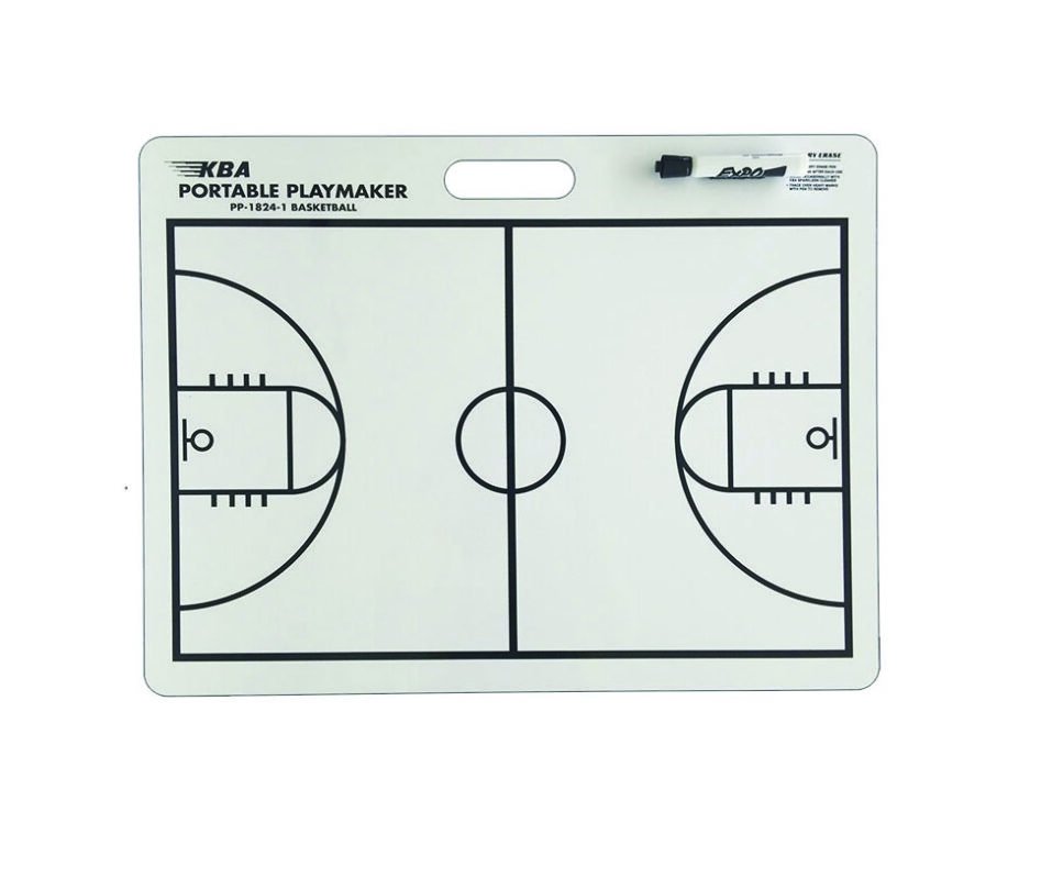 KBA Portable Playmaker Whiteboard Basketball Coaching Board