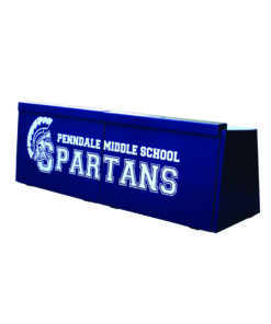 custom padded score table