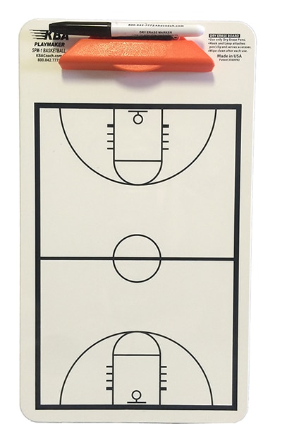 KBA Basketball Playmaker Clipboard - Basketball Whiteboard