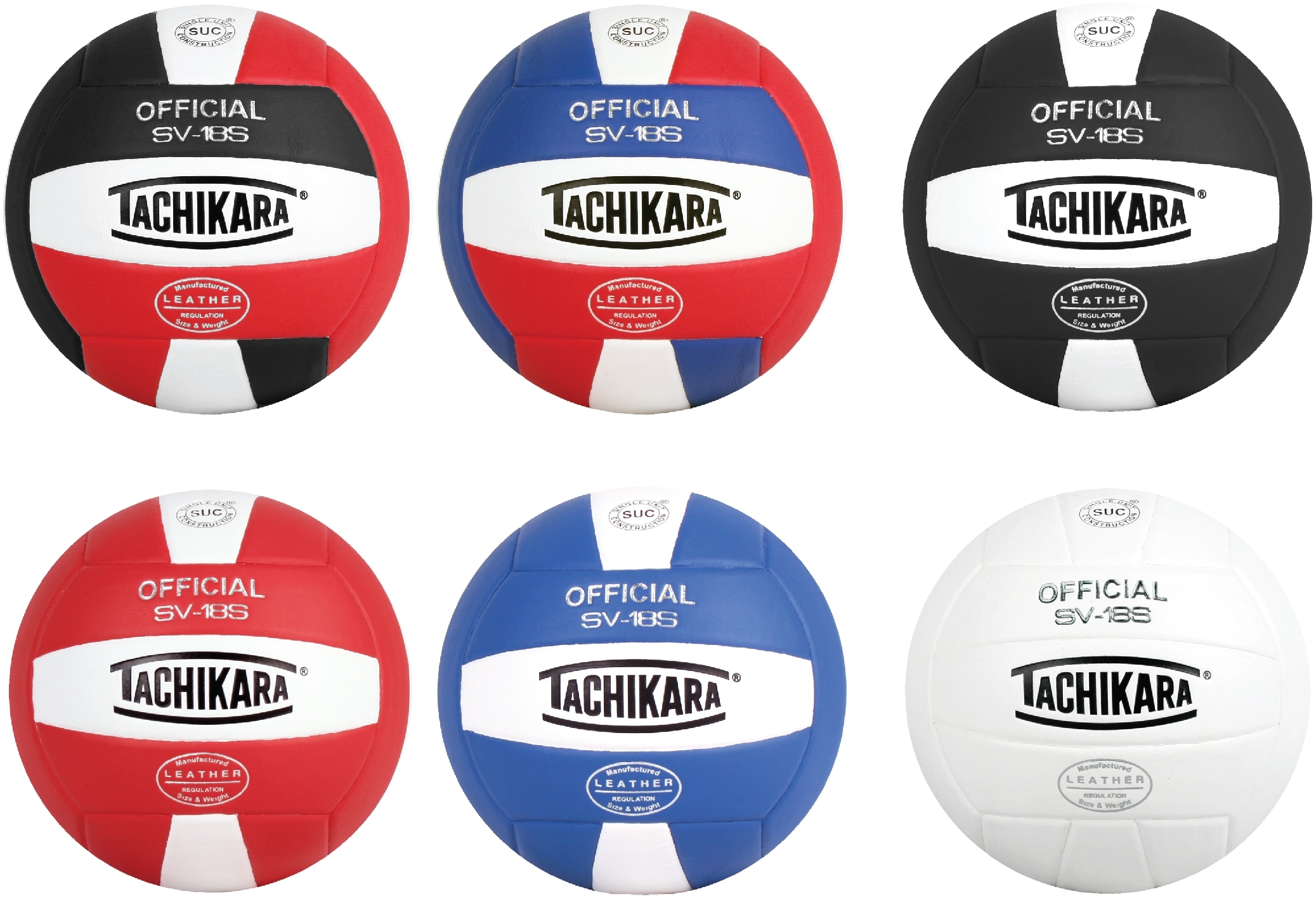 Royal-White Tachikara Institutional Quality Composite Leather Volleyball Renewed 