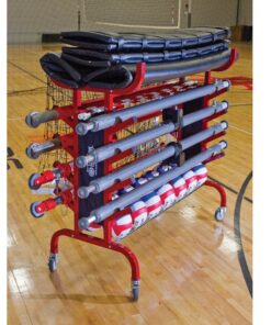 Portable Volleyball Equipment Cart