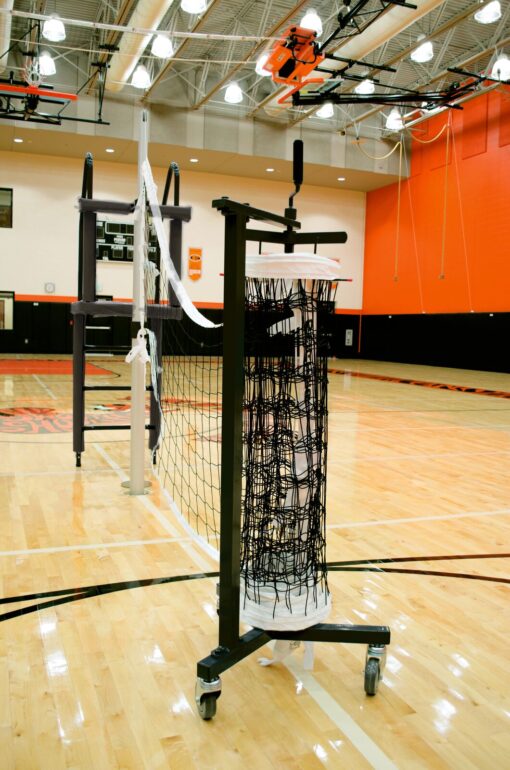 Sidewinder Volleyball Net Storage Rack