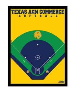 custom softball whiteboard