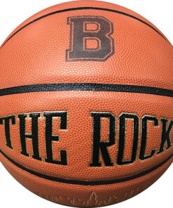 The Rock Basketball stamped