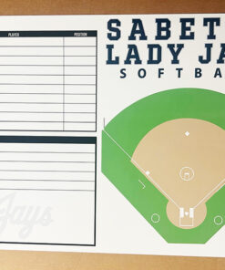 Magnetic Softball Whiteboard