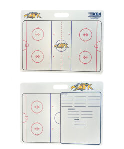 KBA Custom Portable Ice Hockey White Board